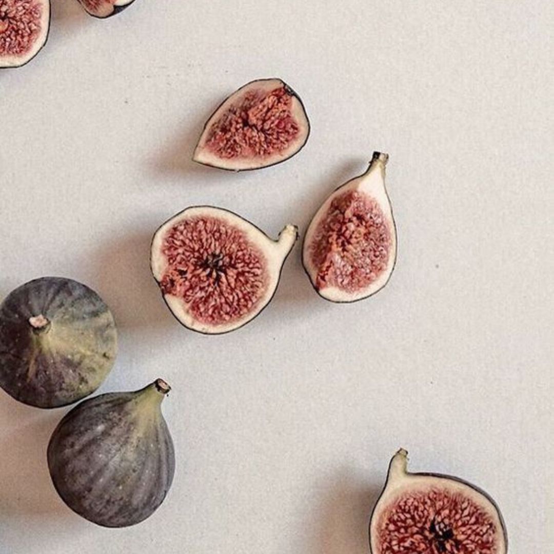Figs on a neutral background
